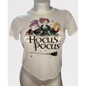 New Ivory Hocus Pocus Sanderson Sisters Halloween T-shirt - Women's Size L